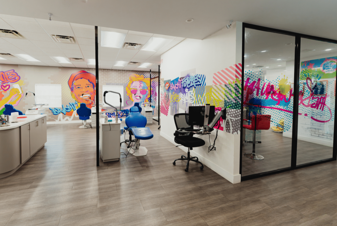 Plantation orthodontist office at Jacaranda Smiles on NW 100th Avenue
