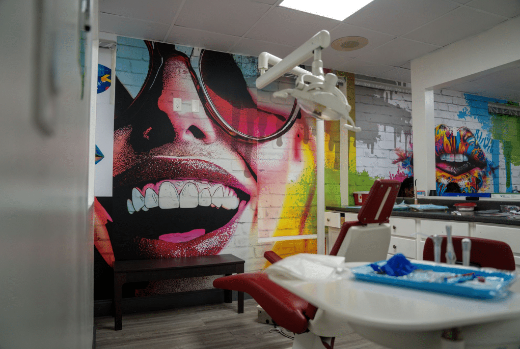 Kid-friendly space at the Jacaranda Smiles East Pembroke Pines office