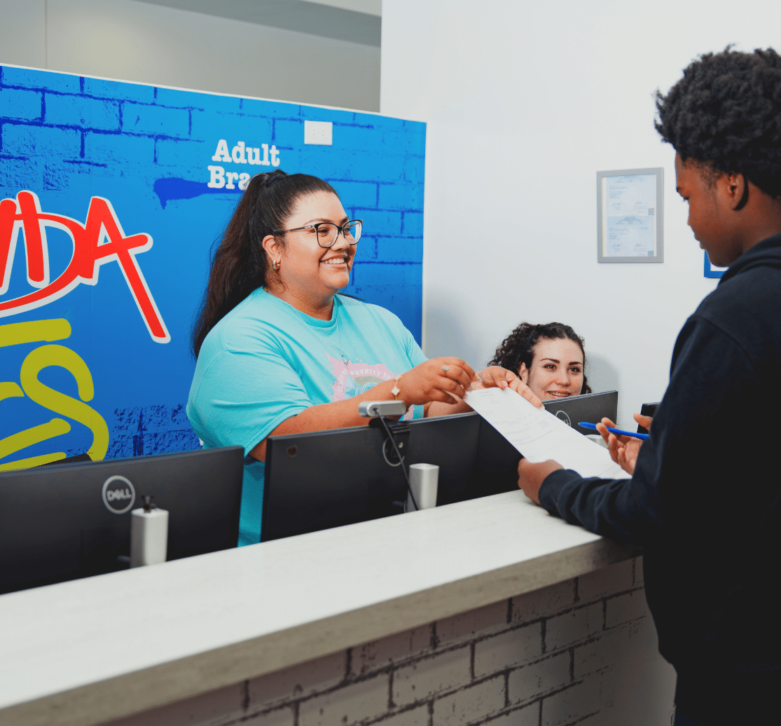 Contact the Jacaranda Smiles Plantation office at 104 NW 100th Avenue